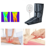 Pressotherapy Leg Massager with Air Compression, 2 Modes & 3 Intensities for Improved Circulation