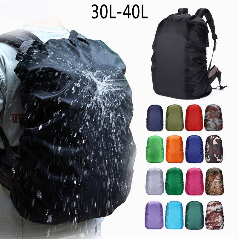 Camouflage Waterproof Dustproof Sunscreen Lightweight Backpack Rain Cover/Raincoat Bag
