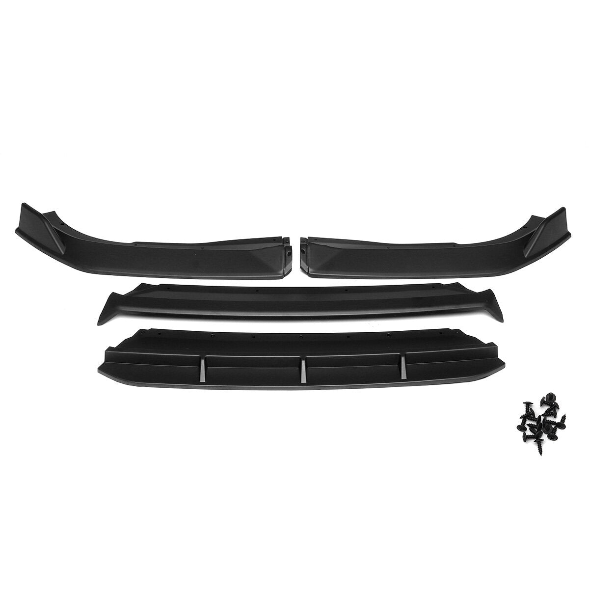 4Pcs Front Bumper Lip Body Kit Spoiler for 10th Gen Accord Sport