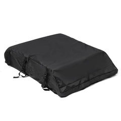 20 Cubic Car Cargo Roof Bag - Waterproof Rooftop Luggage Carrier, Black, 51x39x17"