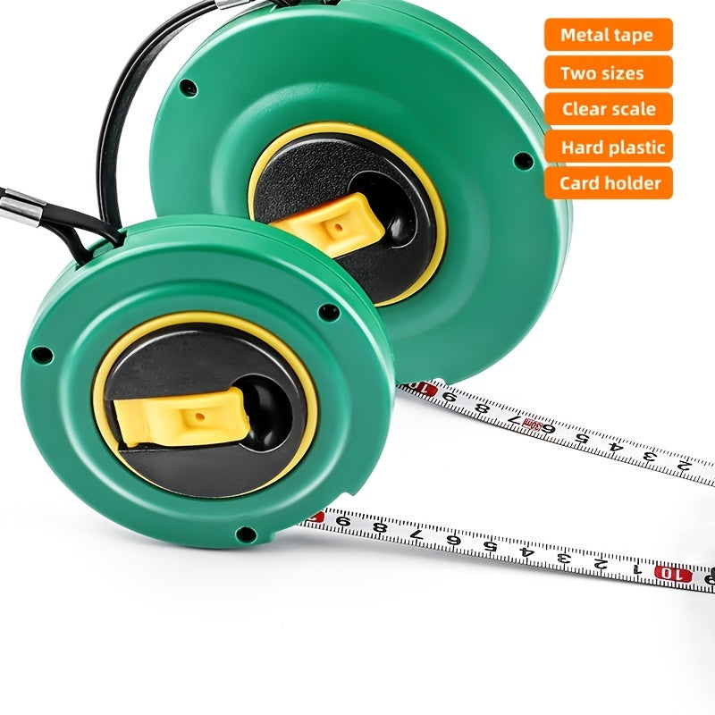 20/50m Portable Steel Tape Measure with Metal Paint Strip for Woodworking