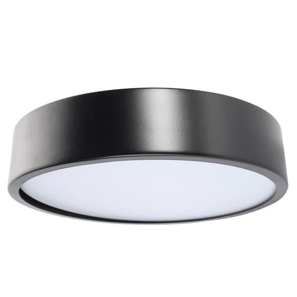 12W/18W/24W LED Ceiling Light, Warm/Cold White, Black Mount Fixture for Home, Bedroom, Living Room, 5CM