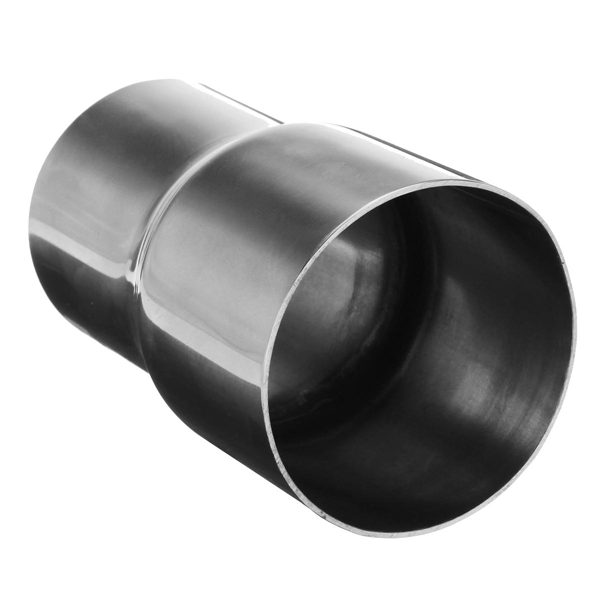 60mm to 51mm Mild Steel Exhaust Reducer Adapter Connector Pipe Tube