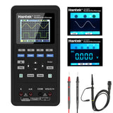 3-in-1 Digital Oscilloscope, Waveform Generator, Multimeter - Portable USB, 2 Channels, 40MHz/70MHz, LCD Display Test Meter