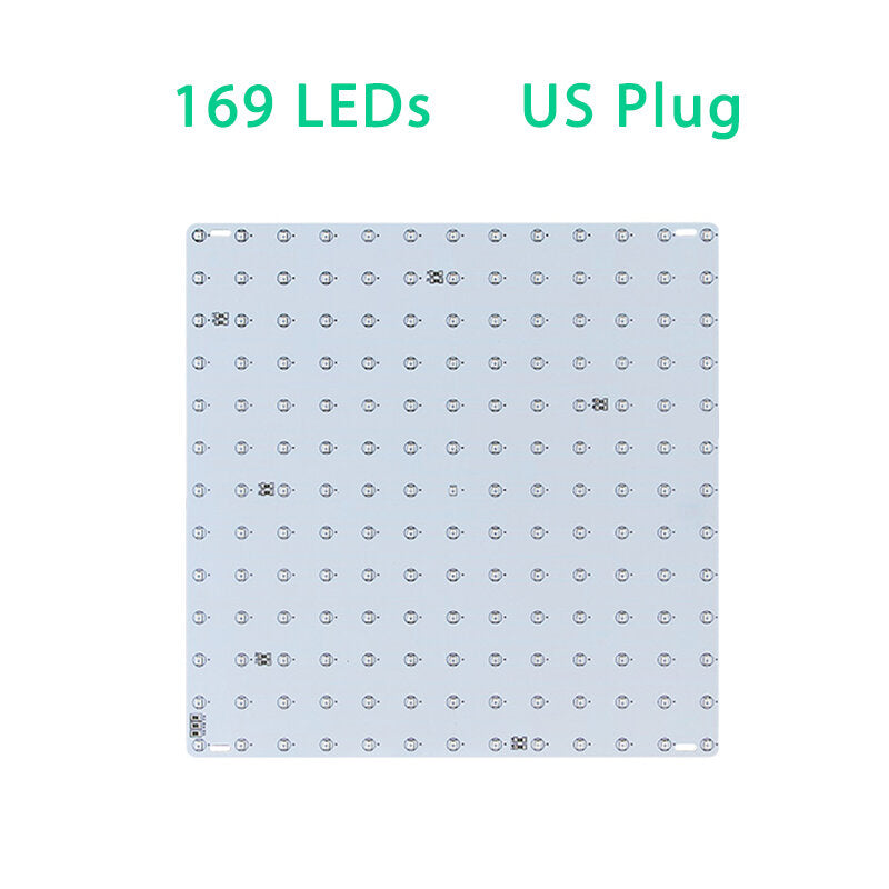 169/81 LED Full Spectrum Grow Light for Indoor Plants, Veg, Flower, Hydroponics - 85-265V