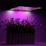 225 LED Grow Light Panel - Blue, Red, White, Orange for Hydroponics, Indoor Plants, Veg & Flowers, AC85-265V Ultrathin