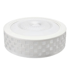 12W 24 LED Bright Round Ceiling Down Light - Modern Luxury Flush Acrylic Lamp