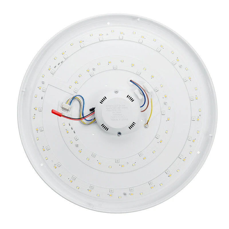 114 LED Music Ceiling Lamp with Remote Control for Bedroom, Living Room, Study - AC 180-265V