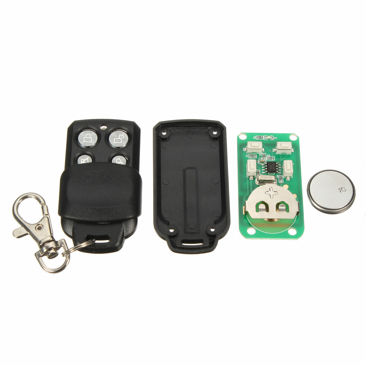 4-Button 433MHz Garage Gate Key Remote Control for HE60, HE60R, HE60ANZ, HE4331