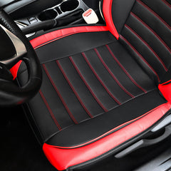 Universal 5PCS PU Leather Car Seat Covers Set - Breathable Cushion Pad Protector