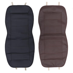 12V PU Leather Heated Car Seat Cushion - Winter Electric Heating Mat for Front Seats