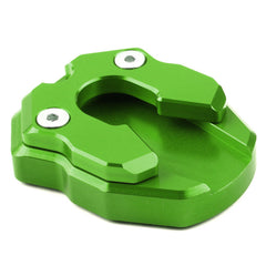 Motorcycle Side Stand Extension Pad - Flat Foot Enlarger Pegs for Stability