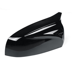 Glossy Black M Style Rear View Mirror Cap Cover Replacement Pair for Cars