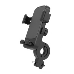 Universal Mobile Phone GPS Holder 4.7-6.5" Quick Lock Anti-Skid Shockproof for Motorcycle, Bicycle, Electric Vehicle Handlebars