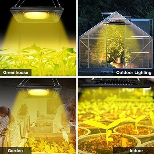 150W Waterproof Plant Light for Seedling, Blooming, and Fruiting