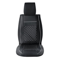 Universal Front Car Seat Mat Cover Cushion - Deluxe PU Leather Protector Pad, 1PC/5PCS