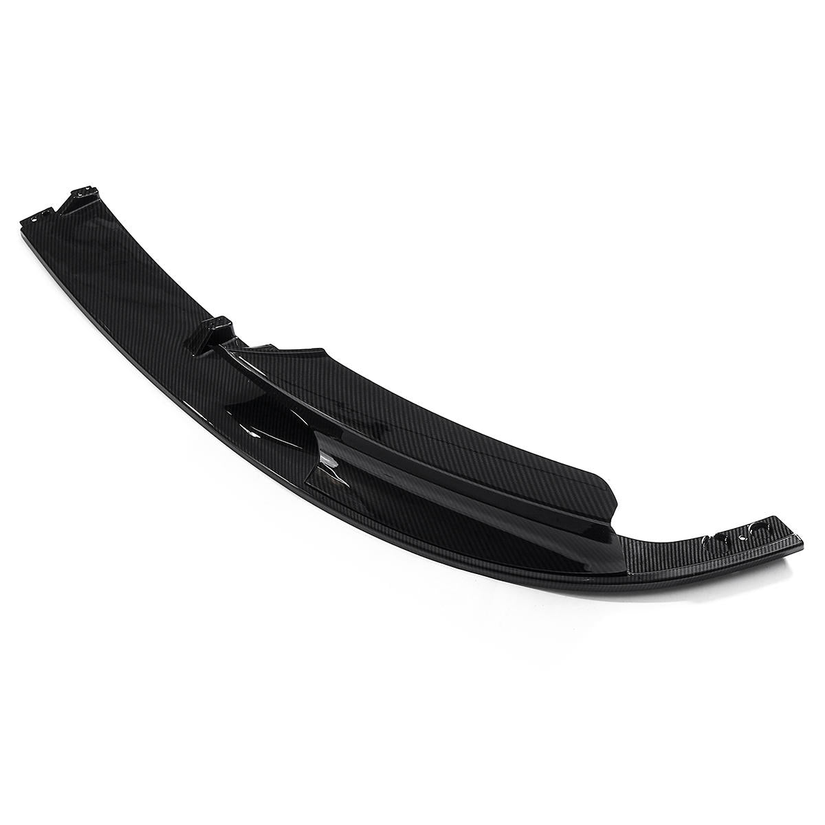 Carbon Fiber Front Bumper Protector Cover Splitter Lip - Durable, Stylish Car Accessory