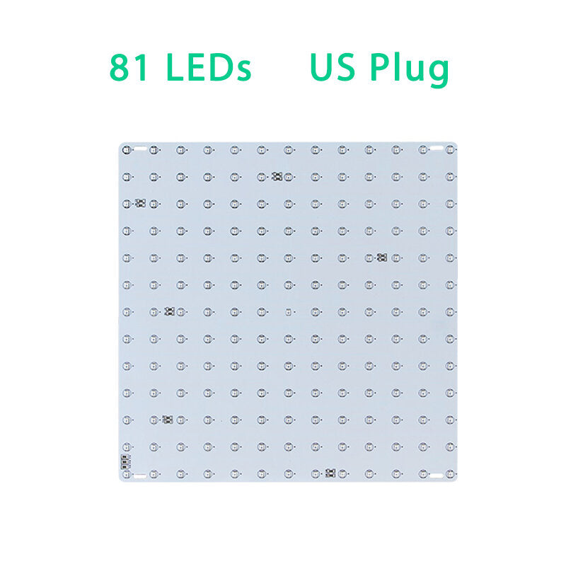 169/81 LED Full Spectrum Grow Light for Indoor Plants, Veg, Flower, Hydroponics - 85-265V