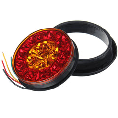 12V Round 16LED Turn Signal Brake Stop Tail Light Lamp