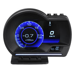 Smart Car OBD2 GPS HUD Digital Speedometer with Turbo RPM Alarm