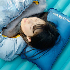 Ultralight Self-Inflating Travel Pillow - Compact, Folding, Inflatable for Camping & Outdoor Use