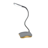 Dimmable Desk Lamp with Night Light, 360 Degree Swivel Head, Rechargeable for Study, Reading, Work, Camping