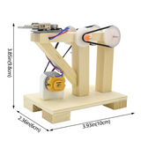 DIY Wooden Hand Generator Model Kit - Science Experiment Assembly Toy