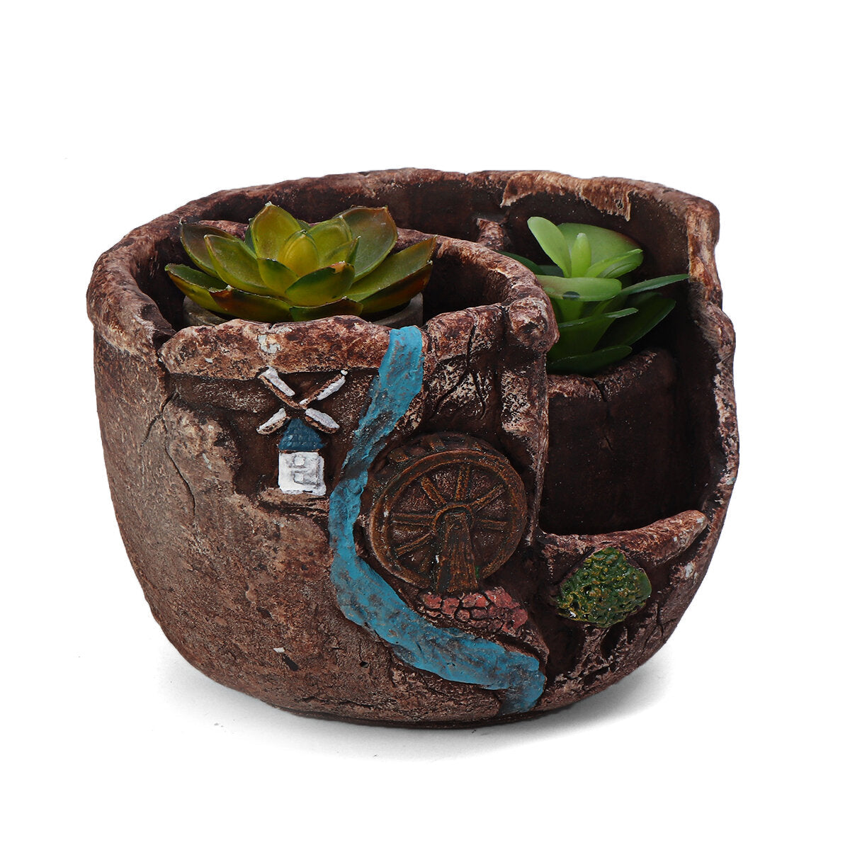 10 Styles Succulent Desktop Planter - Flower Pot, Garden Plant Holder, Home & Window Decoration