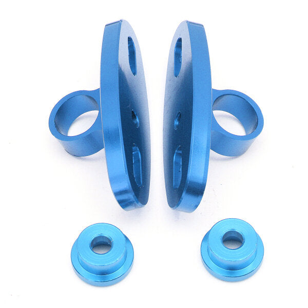 2Pcs 7/8" 22mm Motorcycle Handlebar End Mirrors Aluminum for Triumph Speed Triple Universal Rearview