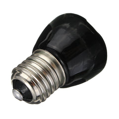 45MM Black Infrared Ceramic Heat Lamp Bulb for Reptile Pets Brooder AC220V