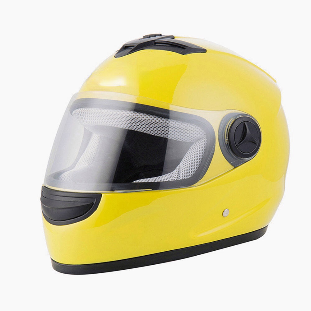 Unisex-Integralhelm für Motorradfahrer mit HD-Antibeschlaglinse und Nackenschutz – atmungsaktiv, universelle Passform