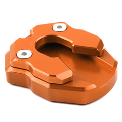 Motorcycle Side Stand Extension Pad - Flat Foot Enlarger Pegs for Stability