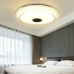 114 LED Music Ceiling Lamp with Remote Control for Bedroom, Living Room, Study - AC 180-265V