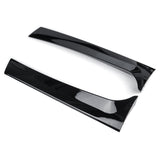 2Pcs Car Rear Window Side Spoiler Wing Canard Splitter Set