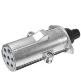 24V Seven Pin Trailer Plug - Aluminum S Type with Seven Holes