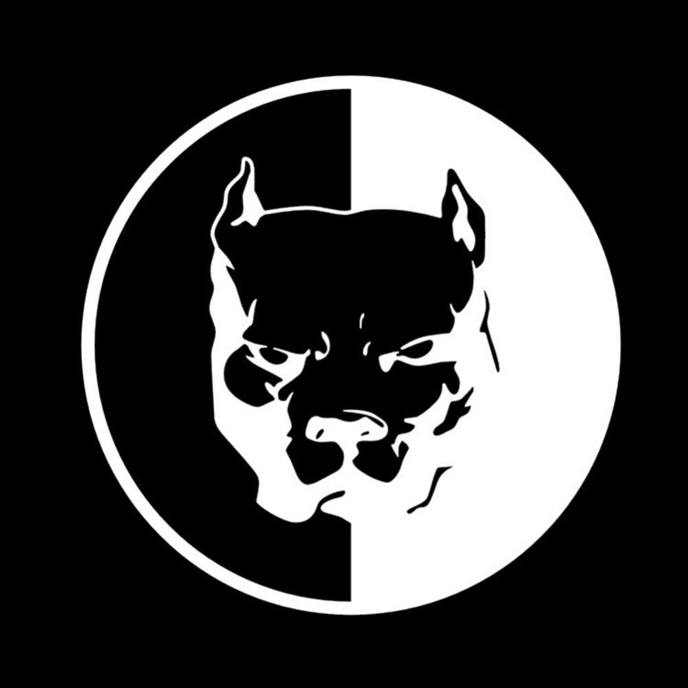 12x12CM Pitbull Super Hero Dog Car Stickers Decals - Personalized Auto Accessories