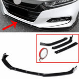 3PCS Front Bumper Lip Splitter Lower Chin Car Spoilers - Designed for Enhanced Aerodynamics