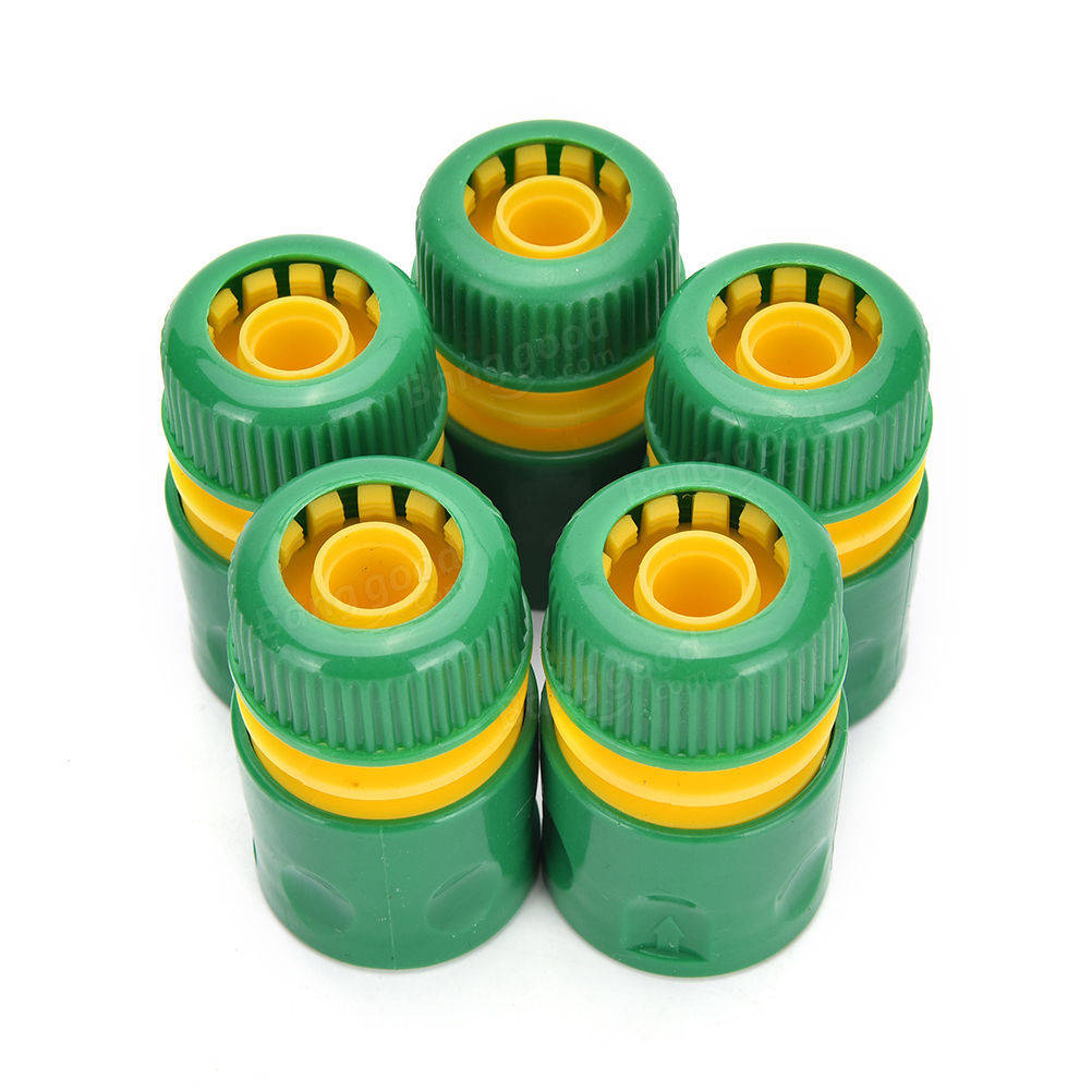 10Pcs 1/2" Garden Tap Water Hose Connector Quick Coupler Adapter Joiner