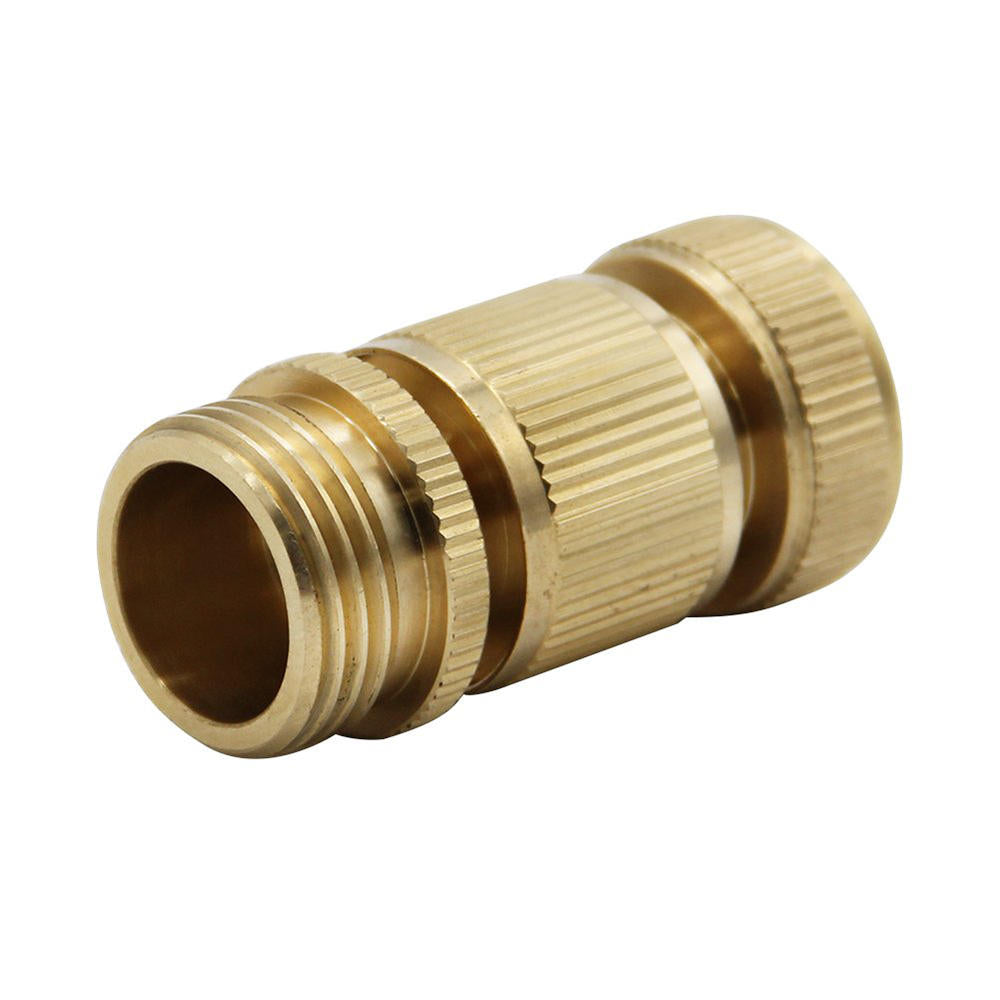 3/4" NPT massives Messing männlich und weiblich Gartenschlauch Schnellkupplung Wasserrohr Armaturen mit Unterlegscheiben