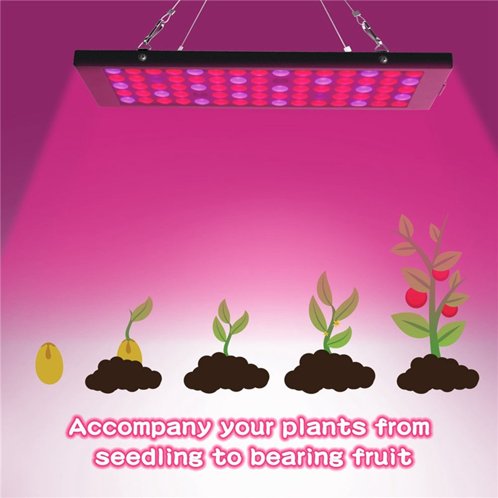 10W 75 LED Aluminum Grow Light for Indoor Plant & Vegetable Hydroponics AC85-265V