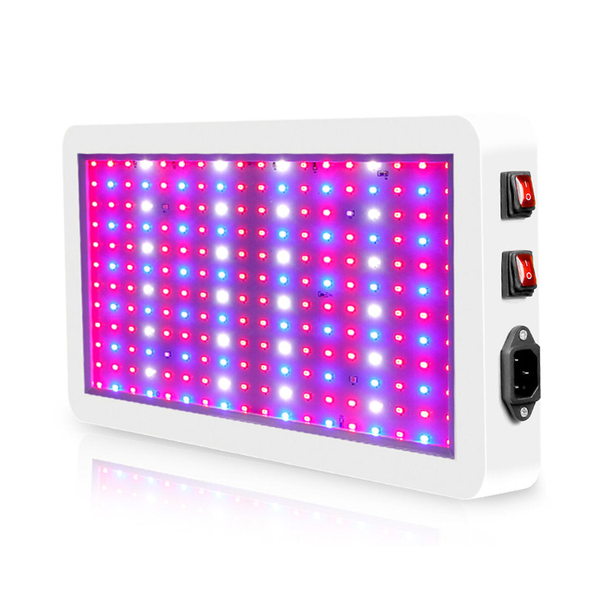 110V-220V Full Spectrum LED Grow Light Panel for Indoor Hydroponic Plants and Flowers, 216/312 LEDs