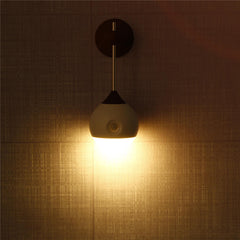 Smart Sensor Night Light - Infrared, USB Charging, Removable Cabinet & Closet Wall Lamp