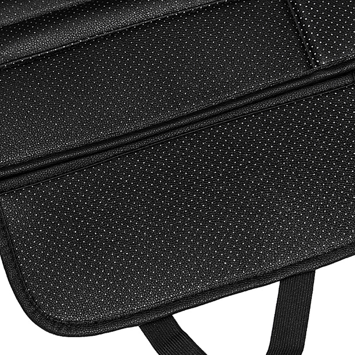Universal PU Leather Car Rear Seat Cover - 138x49cm Seat Protector Cushion Pad