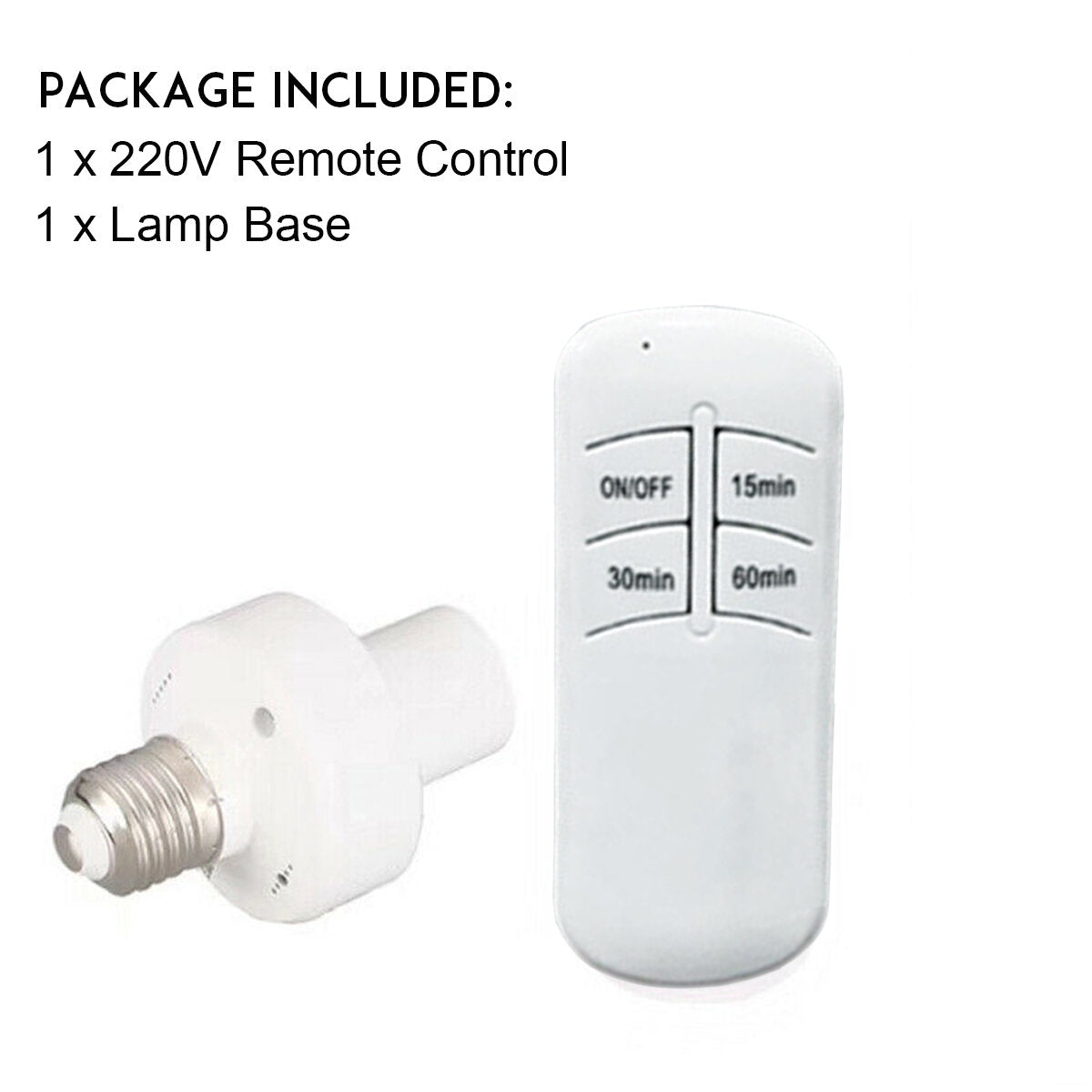 60W UV Ozone Germicidal Lamp Sterilizer with UVC LED, Timer & Remote Control