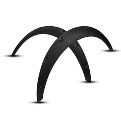 4Pcs 2" Universal Flexible Car Wheel Fender Flares - Extra Wide 50mm Body Wheel Arches