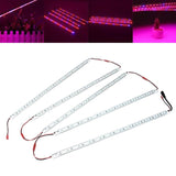 5PCS 50CM SMD5050 Red:Blue 5:1 Grow Plant LED Strip Light with Connector for Greenhouse DC12V