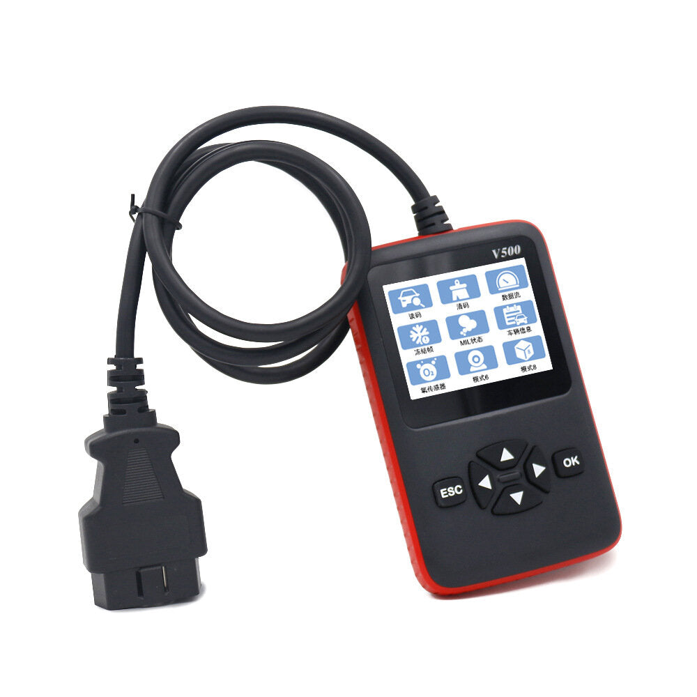 Diesel & Steam Integrated OBD Automotive Diagnostic Instrument | Engine Fault Diagnosis | ELM327 Reading Card