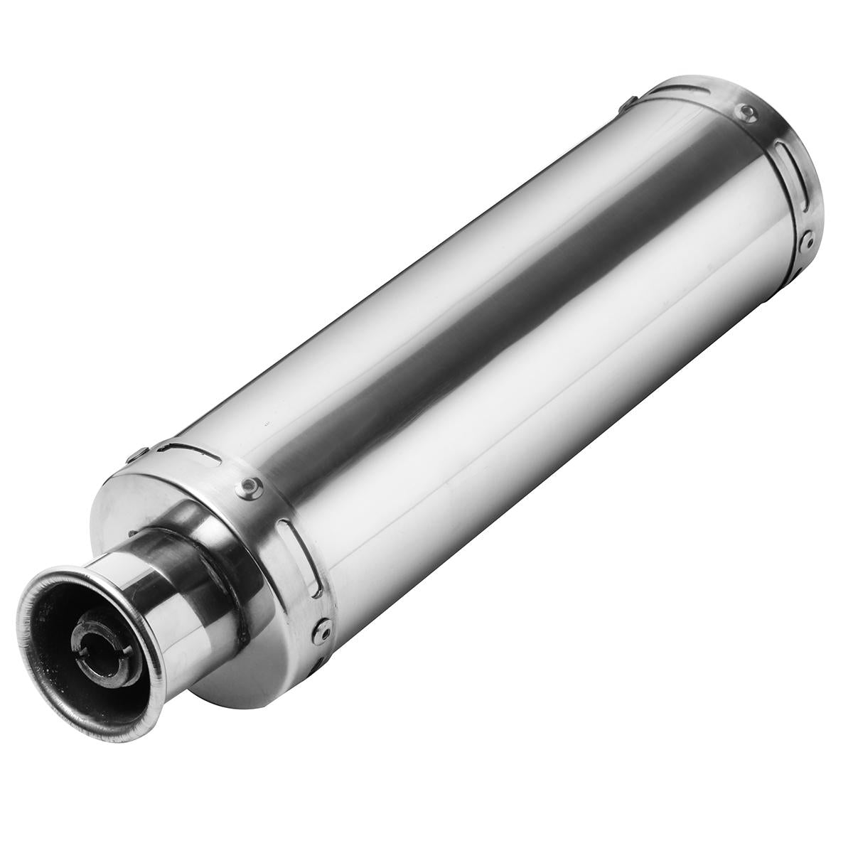 High-Performance Stainless Steel Scooter Exhaust Muffler 88x300mm