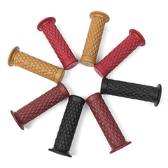 22/24MM Motorcycle Rubber Handlebar Grips for Retro Halley 883, CG125, Yamaha, Kawasaki CB400