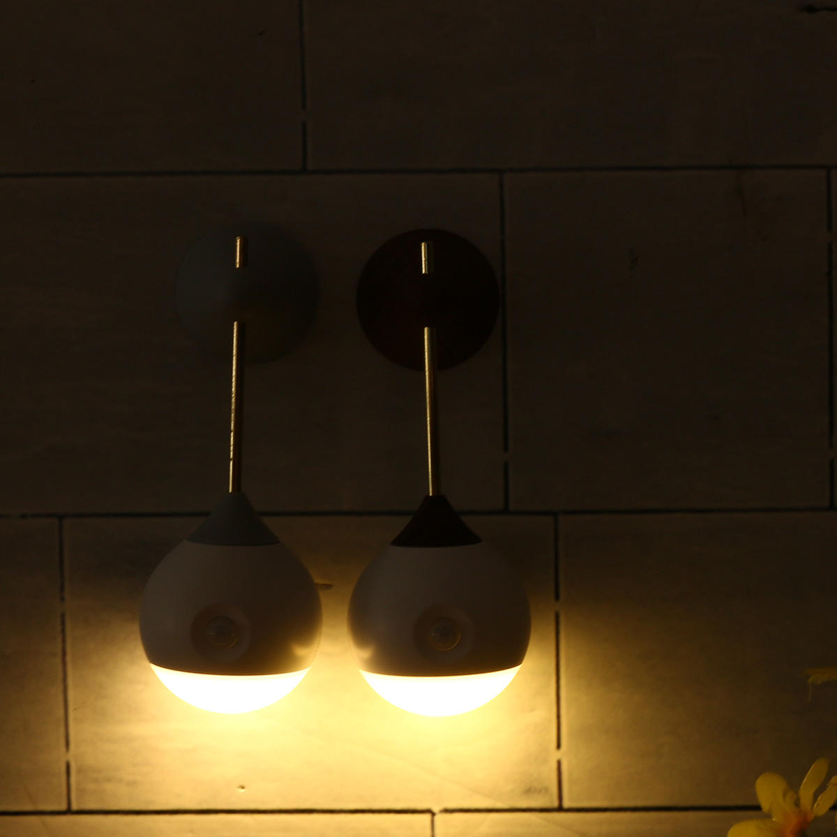 Smart Sensor Night Light - Infrared, USB Charging, Removable Cabinet & Closet Wall Lamp